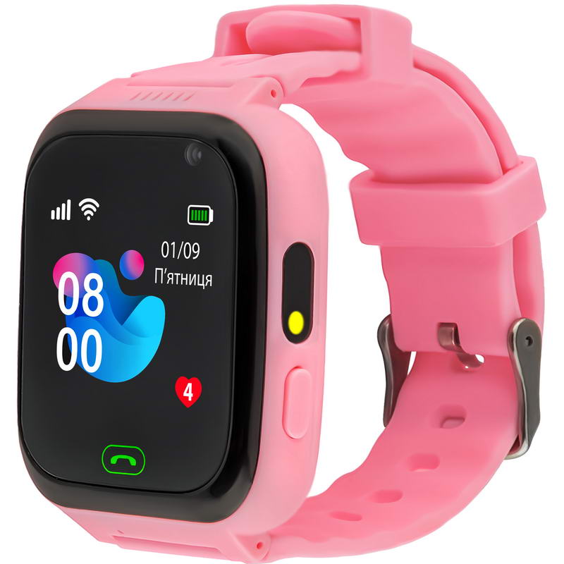 Дитячий годинник GARMIX PointPRO-100 Wifi Pink (GMXPP100-P) (UA)