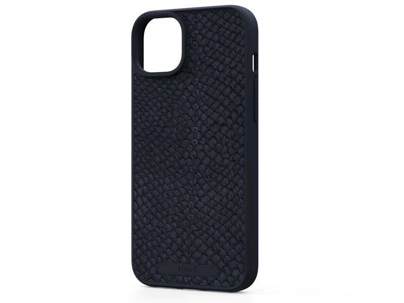 Чохол Njord Salmon Leather MagSafe Case Black for iPhone 15 Plus (NA52SL00)