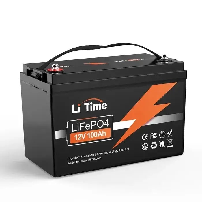 Акумулятор LiTime LiFePO4 12V 100Ah Trolling Motor (L12V100-100-TM-4-A100)
