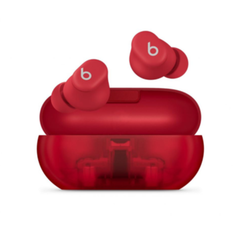 Навушники Beats by Dr. Dre Solo Buds Transparent Red (MUW03)