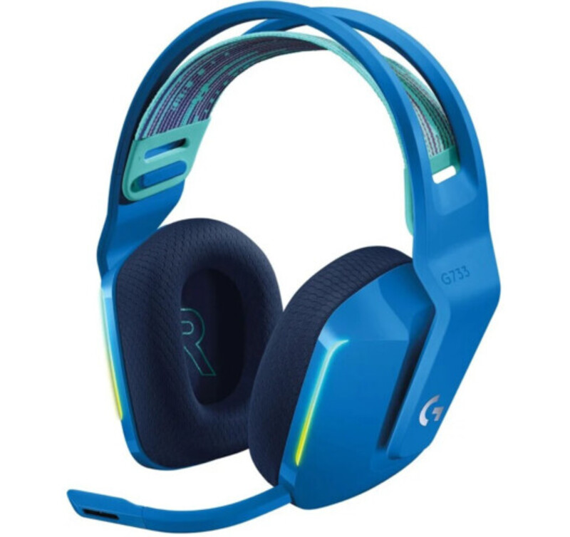 Навушники Logitech Lightspeed Wireless RGB Gaming Headset G733 Blue (981-000943)