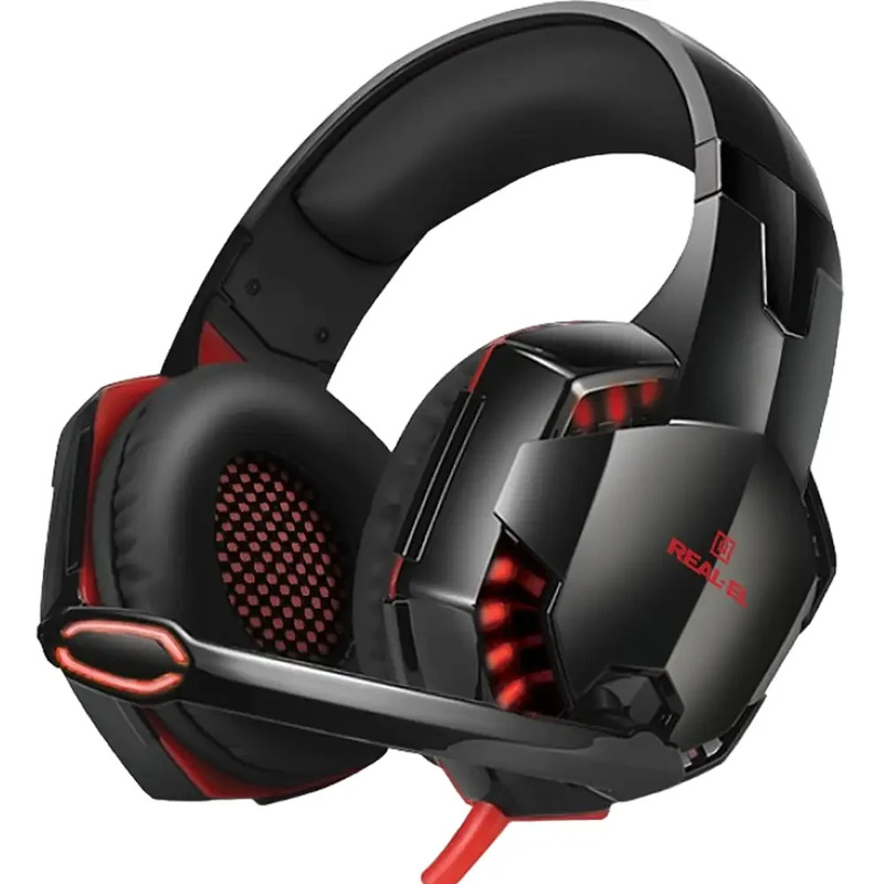 Навушники REAL-EL GDX-8100 Black (EL124100055)