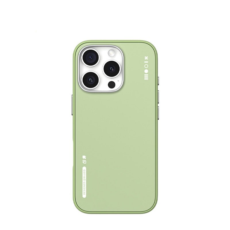 Чохол Blueo для iPhone 16 Pro BL045 Dual-Color Liquid Silicone Magnetic Series (Green)