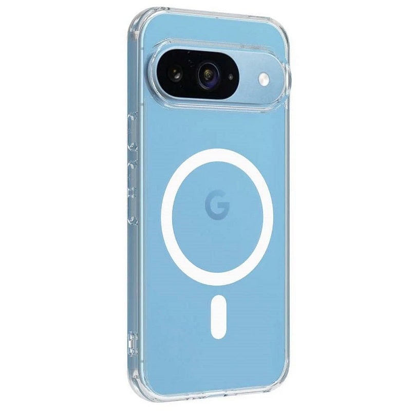 Чохол Monblan для Google Pixel 9 [MMCGP9] Magnetic Crystal Series (Transparent)