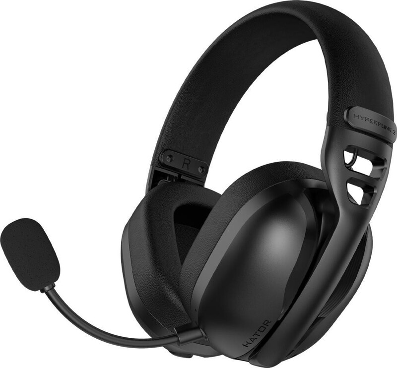 Навушники HATOR HYPERPUNK 3 Hi-Res (ESH15) wireless black, SyncHUB connection