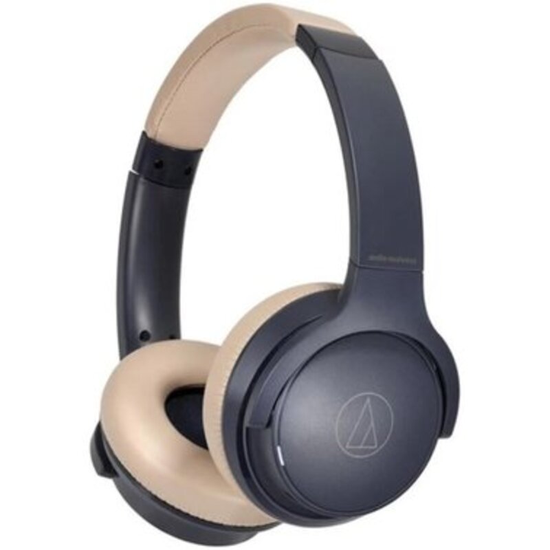 Навушники Audio Technica ATH-S220BT Navy/Beige(ATH-S220BTNBG)