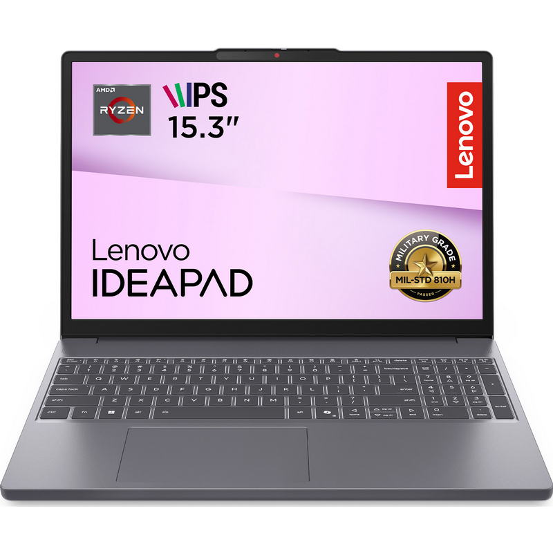 Ноутбук IdeaPad Slim 3 15ARP10 Luna Grey (83K700TYRA)