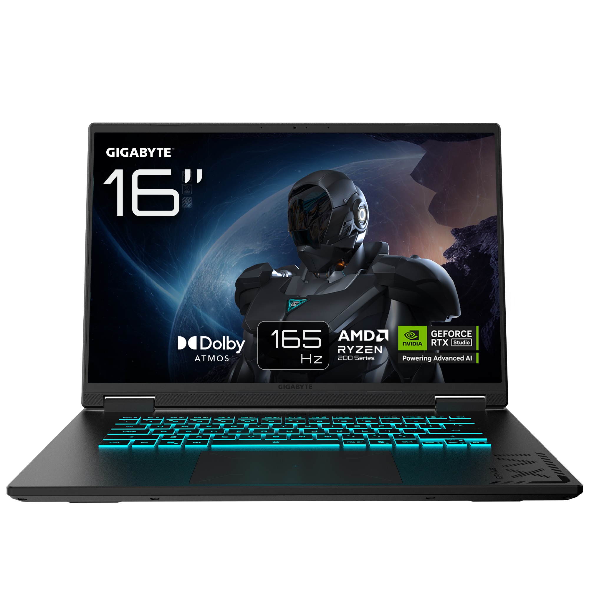 Ноутбук Gigabyte Gaming A16 (3THK3UA893SD) Black Steel