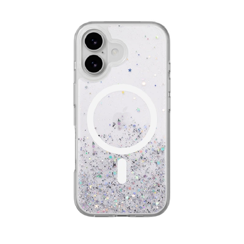 Чохол SwitchEasy Starfield M 3D Glitter Case with MagSafe for iPhone 17 Pro Max, Frozen