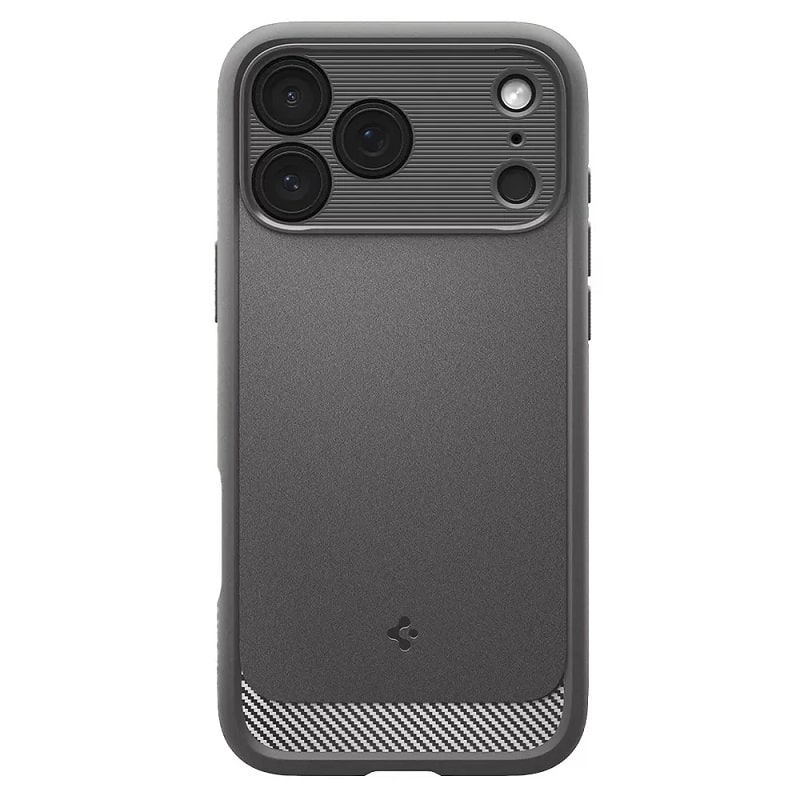 Чохол Spigen для iPhone 17 Pro - Rugged Armor MAG, Grey (ACS10330)