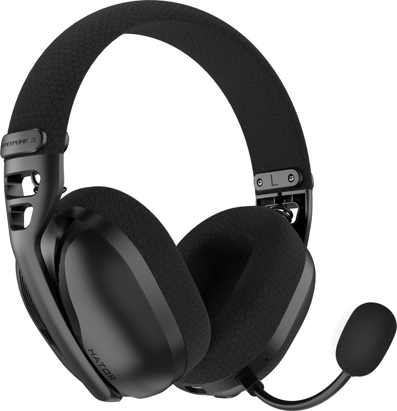 Навушники Hator Hyperpunk 3X Hi-Res (ESH14) wireless black