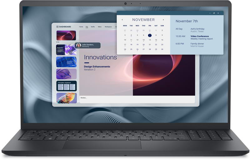 Ноутбук Dell Pro 15 Essential (PV15255MDO851UA_UBU) Carbon Black