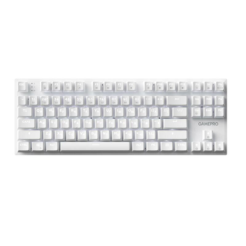 Клавіатура GamePro Genesis Joker (MK124W) 87% Red switches