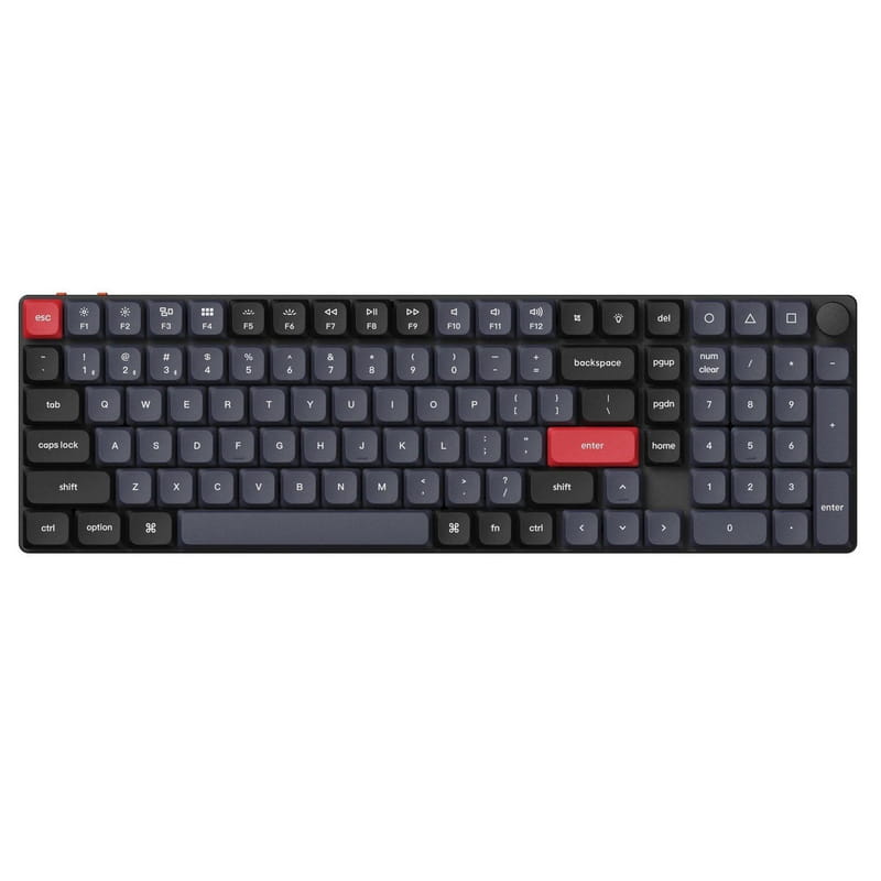 Клавіатура Keychron K17 PRO 100Key Gateron MX 2.0 Red Black (K17P-B1-UA)
