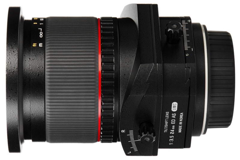 Об'єктив Samyang T-S 24mm f/3,5 ED AS UMC (Canon)