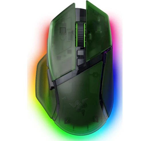 Мишка RAZER Basilisk V3 PRO Wireless, 35K, Phantom Green (RZ01-05240300-R3G1)