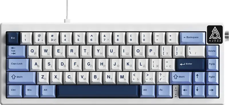 Клавіатура Ajazz AK650 Sea Salt switches Blue White Blue (AK650-SS-BWB)