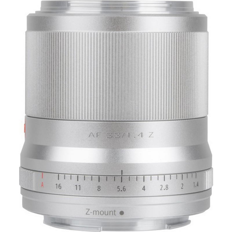 Об'єктив Viltrox AF 33mm f/1.4 Z Silver Nikon Z (6953400302622)