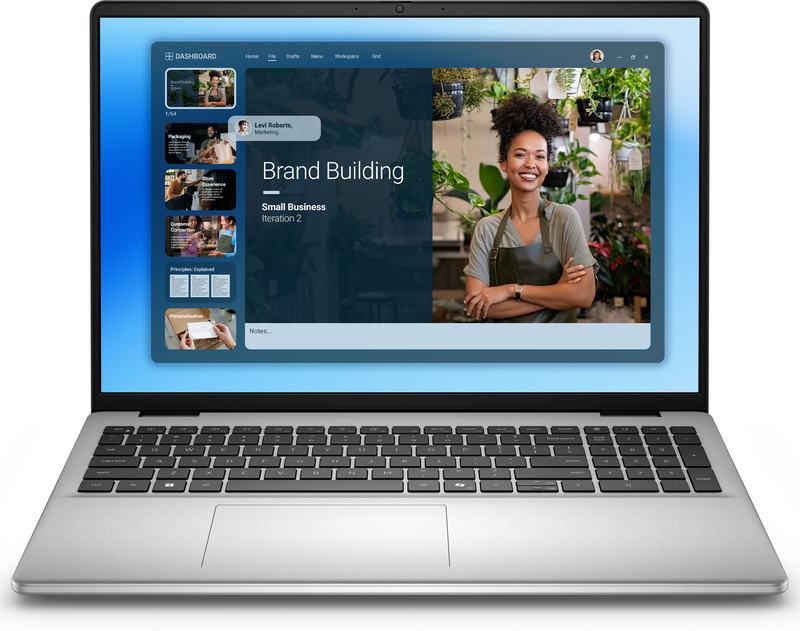 Ноутбук Dell 16 Plus DB16251 (LDC16251-7247SLV-PUS) Platinum Silver