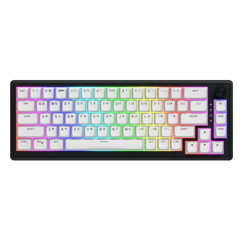 Клавіатура HATOR Skyfall 65 wireless (HTK3160UA) black-white