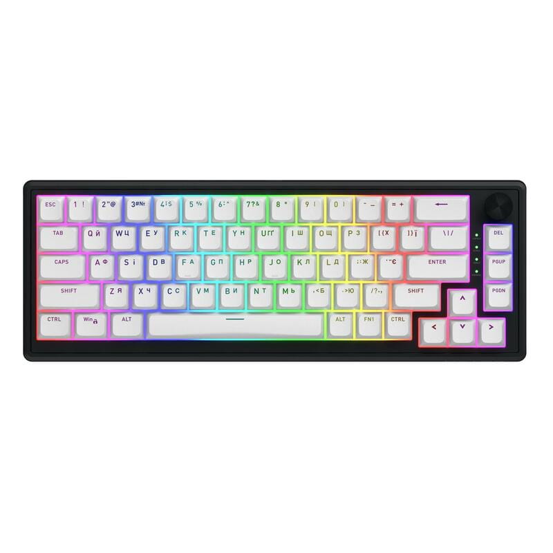 Клавіатура HATOR Skyfall 65 MAG ULTRA 8K (HTK1860UA) black-white