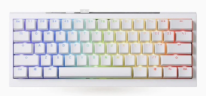 Клавіатура Ducky One X Mini(60%) White (ON2461AST3-DAUSPDOECL2WW1)