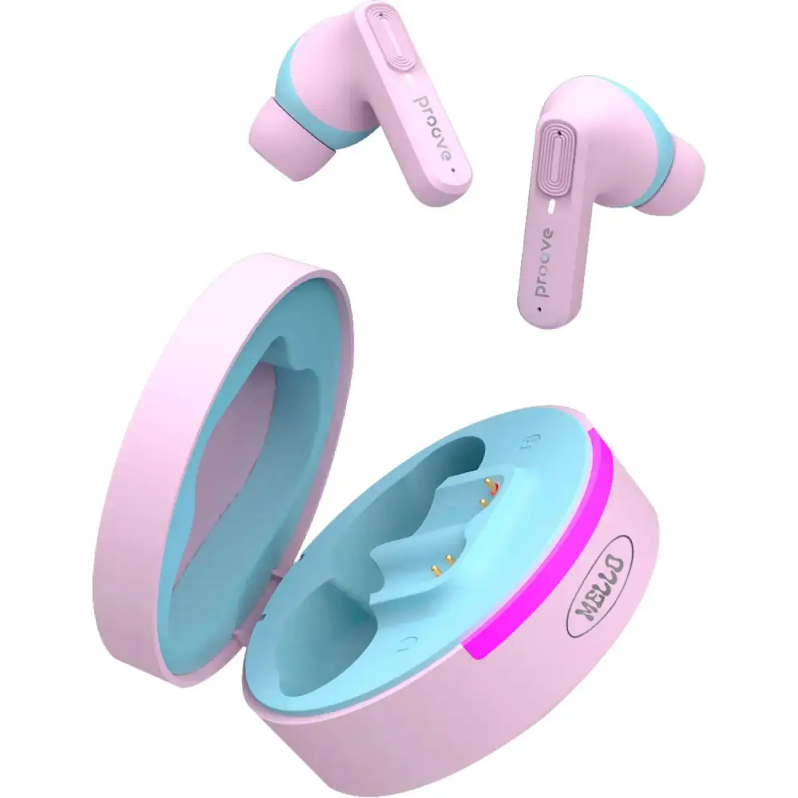 Навушники Proove Mello TWS with ANC (APP) cotton candy TWML0001AP24