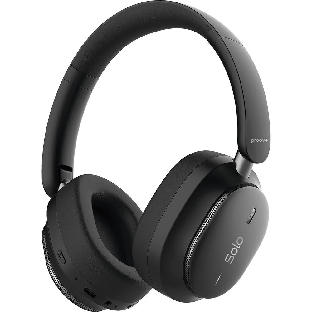 Навушники Proove Solo with ANC (APP) black HPSL0001AP01