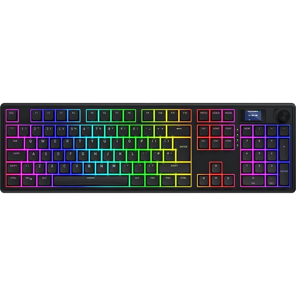 Клавіатура HATOR Skyfall 100 PRO Wireless (HTK4101EU) Black, UK-ISO, Silent switches