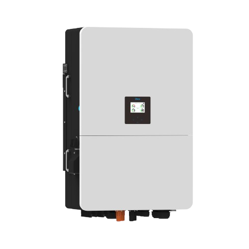 Гібридний інвертор 3-фазний Deye SUN-80K-SG02HP3-EU-EM6, 80 кВт, 160-1000 В, 6 MPPT, LCD дисплей, WiFi, White Europe